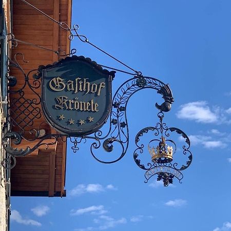 Hotel Gasthof Kroenele Лустенау Экстерьер фото